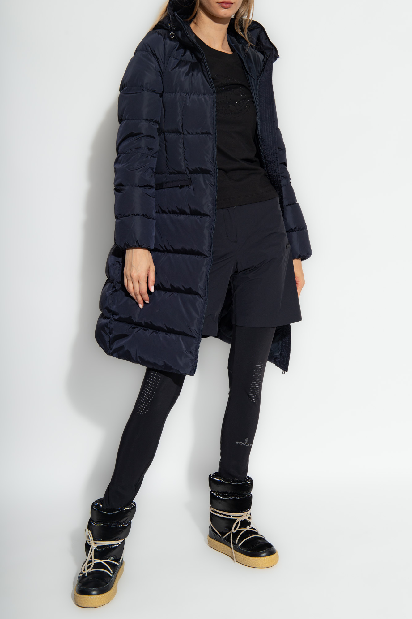 Moncler 'Avocette' long down jacket | Women's Clothing | Vitkac